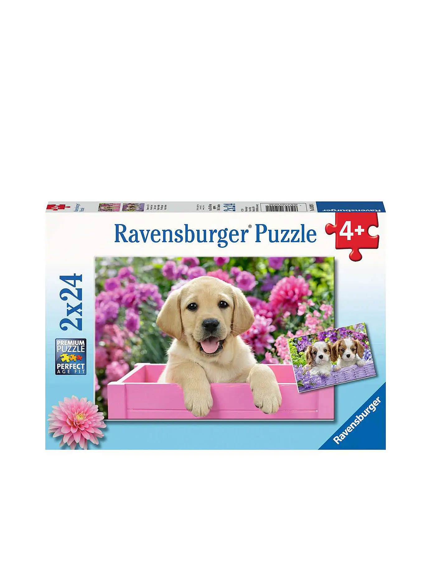 RAVENSBURGER | Puzzle - Freunde mit Fell 2x24 Teile | 